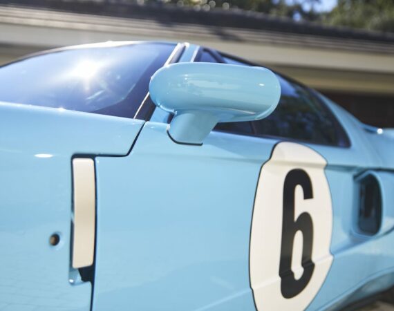 Sotheby's luxury sale - 2006 Ford GT Heritage Edition Driver's Door