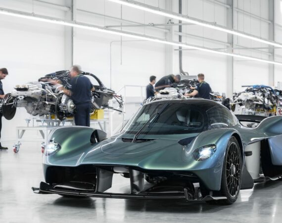 Aston Martin Valkyrie first customer car