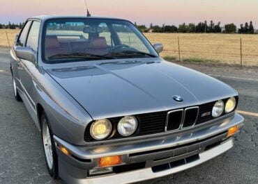 Single-Owner E30 BMW M3 Sizzles at Auction