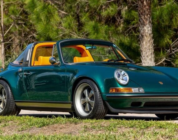 Porsche 911 Targa Reimagined by Singer at the Broad Arrow Porsche auction