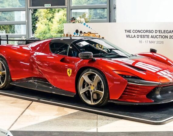 2023 Ferrari Daytona SP3 at Broad Arrow Villa d'Este 2026