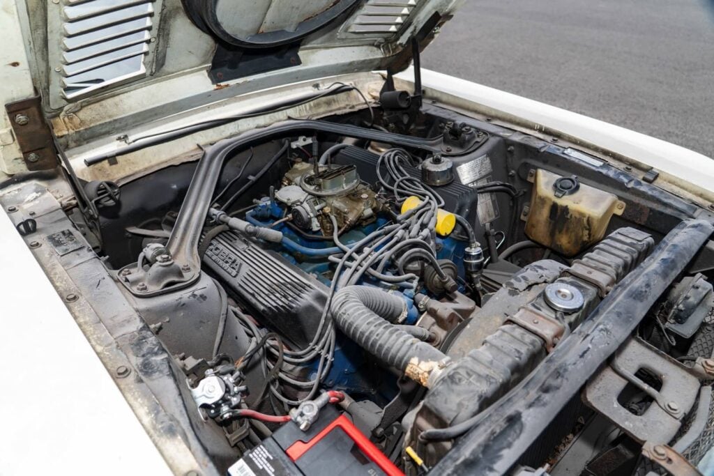 Shelby GT500KR Barn Find Engine