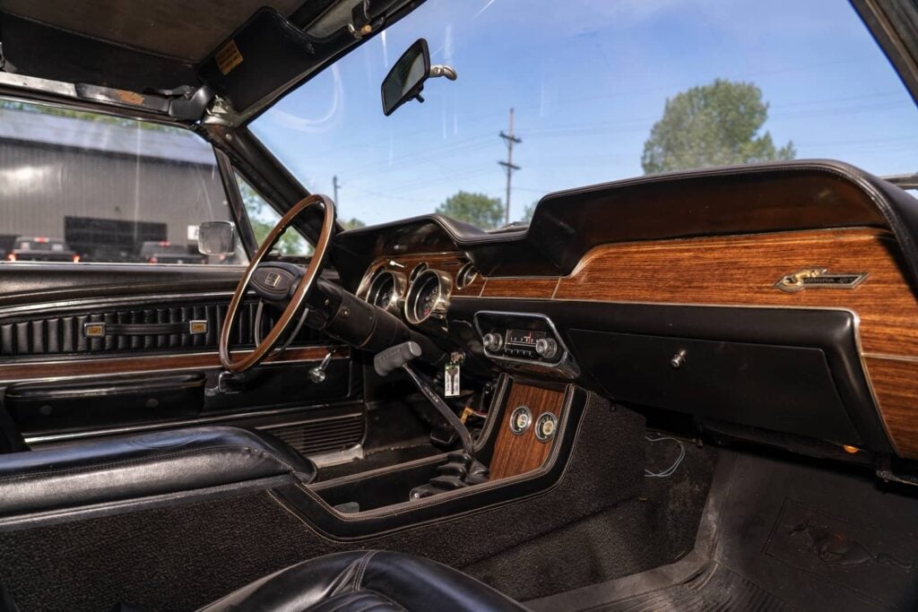 Shelby GT500KR Barn Find Interior
