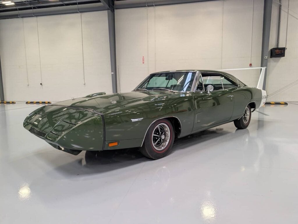 1969 Dodge Daytona as offered for sale at GAA Classic Cars July 2026