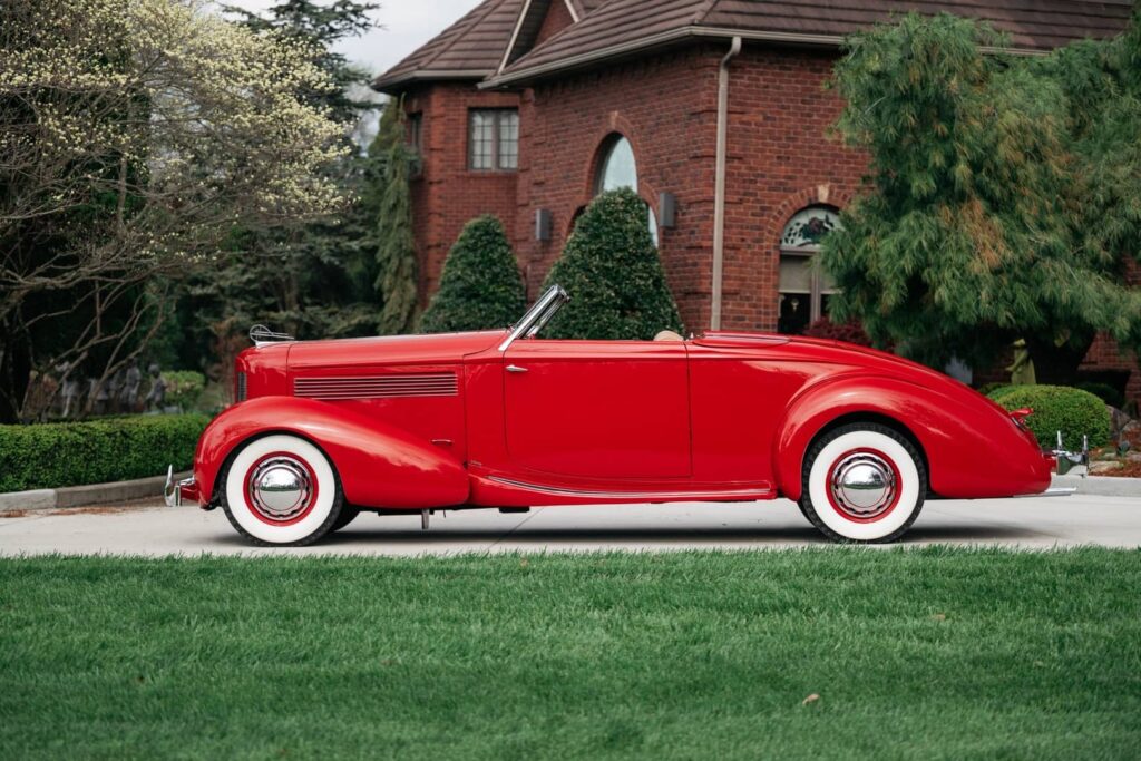 1936 Cord E-300 Experimental Disappearing Top Cabriolet - Bonhams Laguna Seca Auction