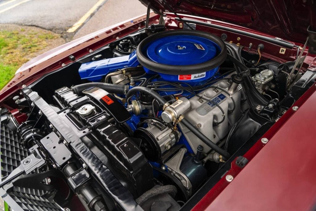 Pro-Stock derived V8 from Jack Roush in his Boss 429 that will be offered for sale at Mecum Nashville