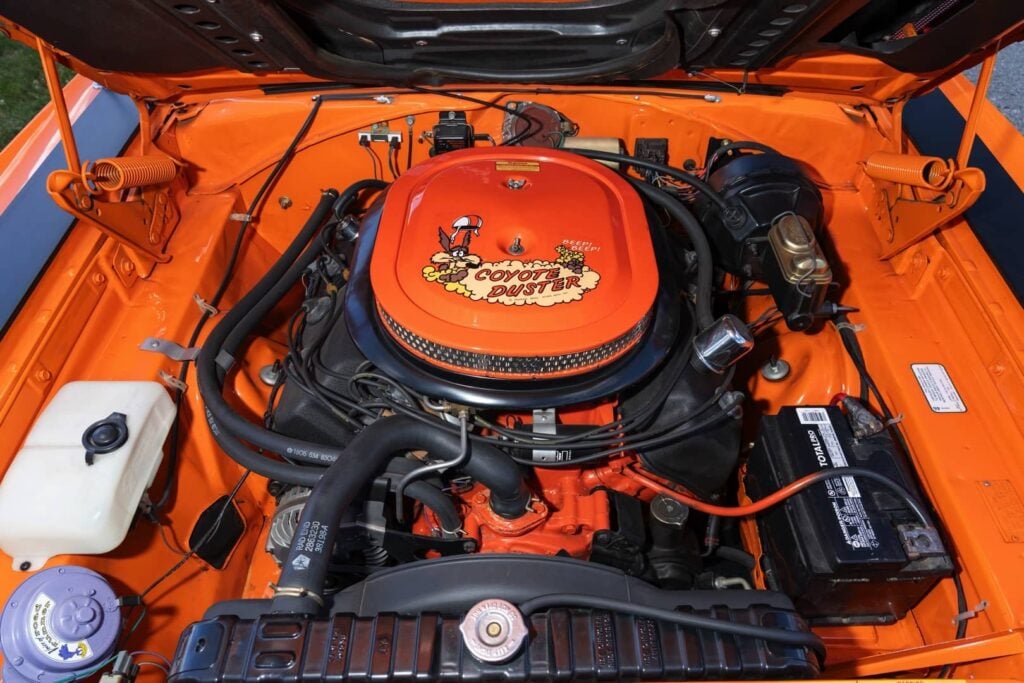 Lot V295 at Mecum Nashville showcasing its Hemi V8