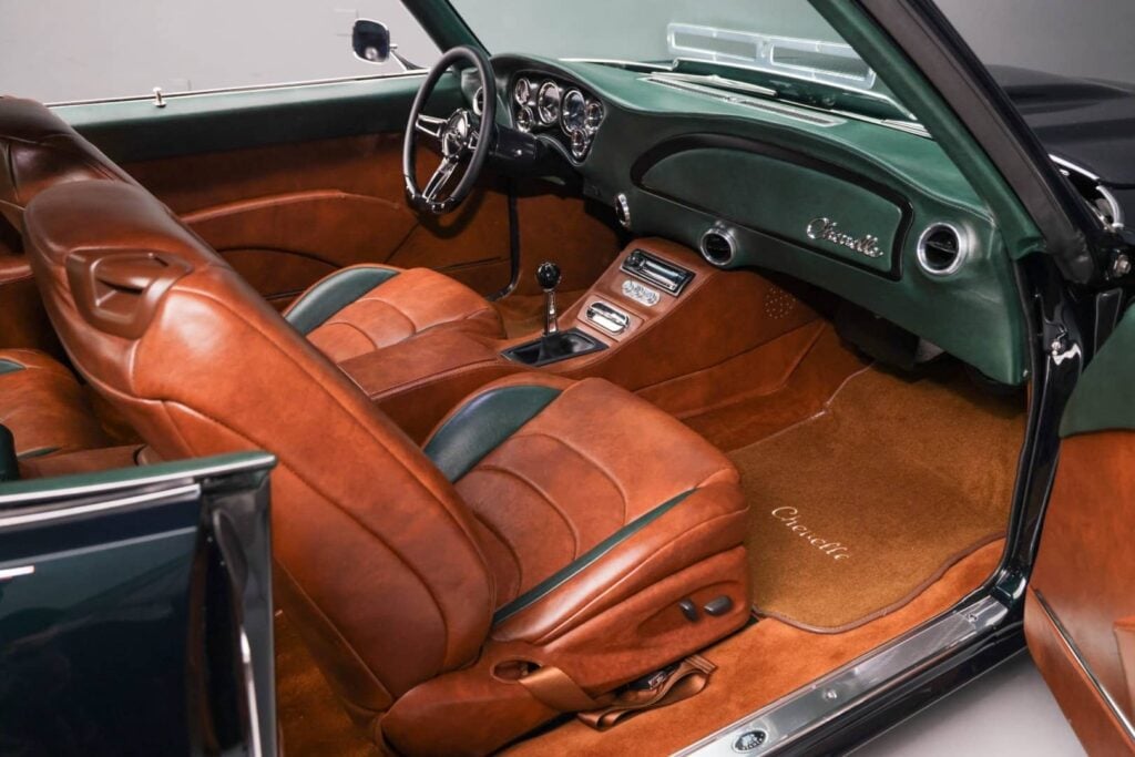 1970 Chevrolet Chevelle Restomod Interior at Barrett-Jackson Las Vegas