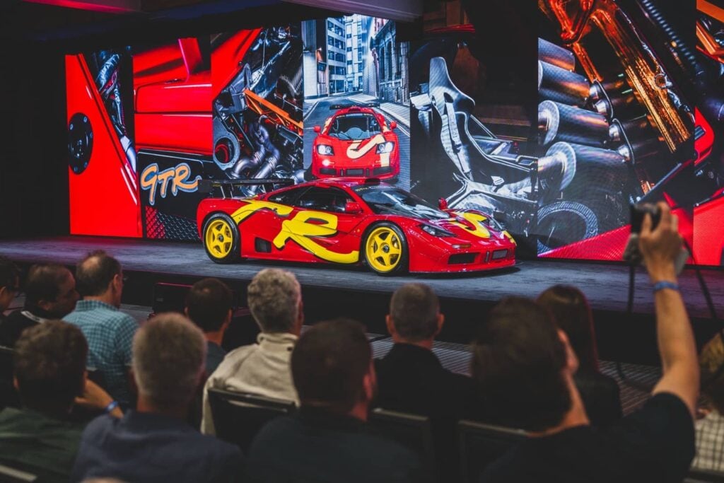 McLaren F1 GTR sold at RM Sotheby's Monterey 2026