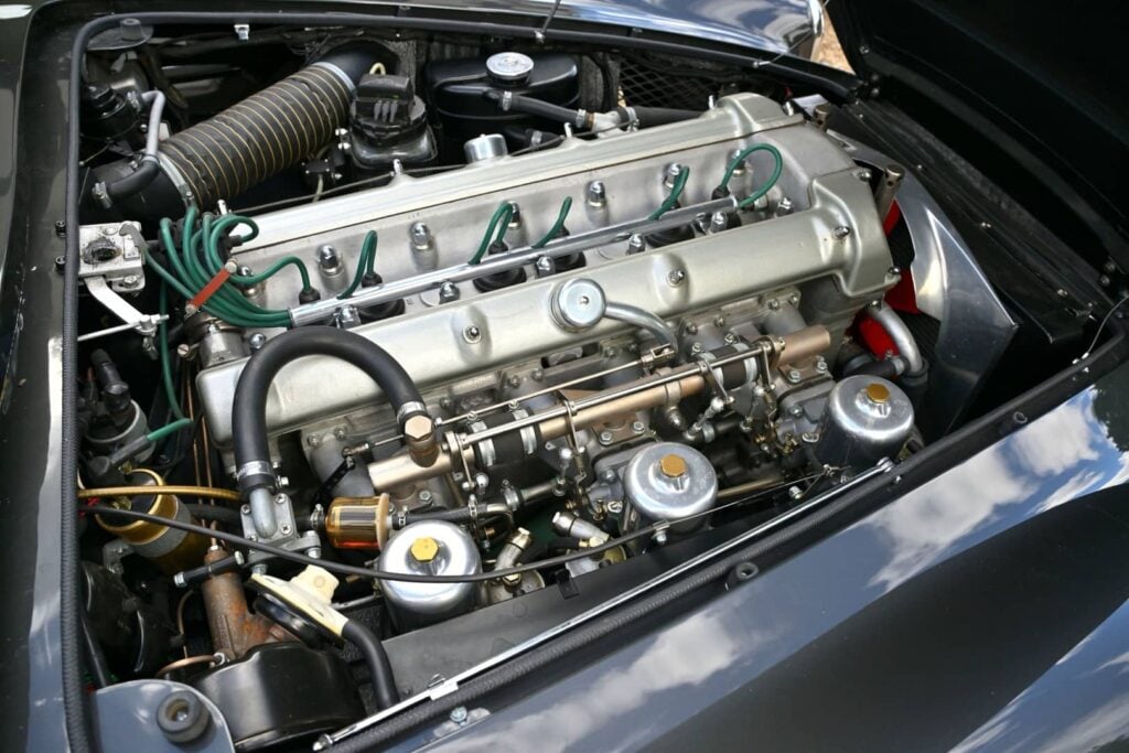Aston Martin DB4 Price is influenced by the 3.7L straight-six engine