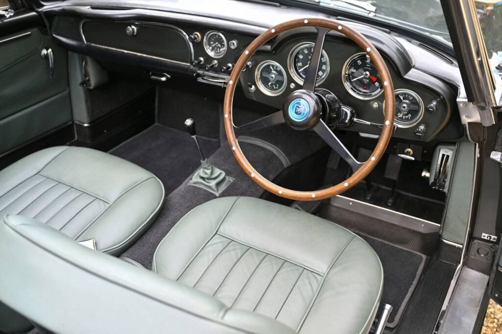 Right-hand-drive Aston Martin DB4