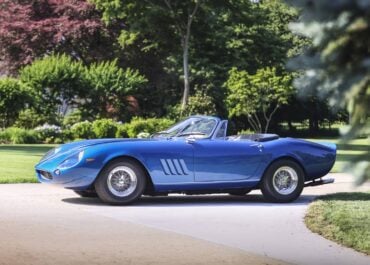 Steve McQueen Ferrari NART Spider Heads to Auction