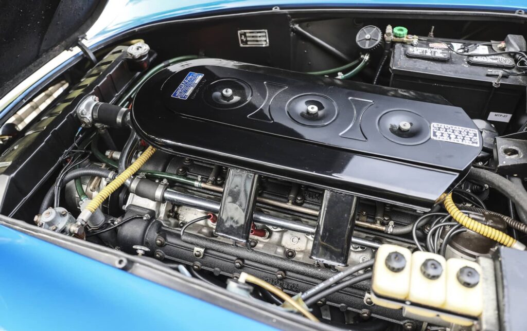 Steve McQueen Ferrari NART Spider featuring a numbers-matching engine