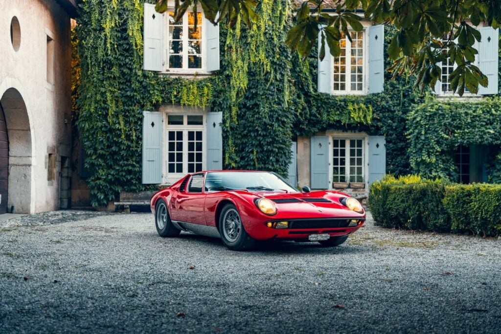 René Arnoux-owned Lamborghini Miura P400 S to be offered for sale at RM Sotheby's Zurich