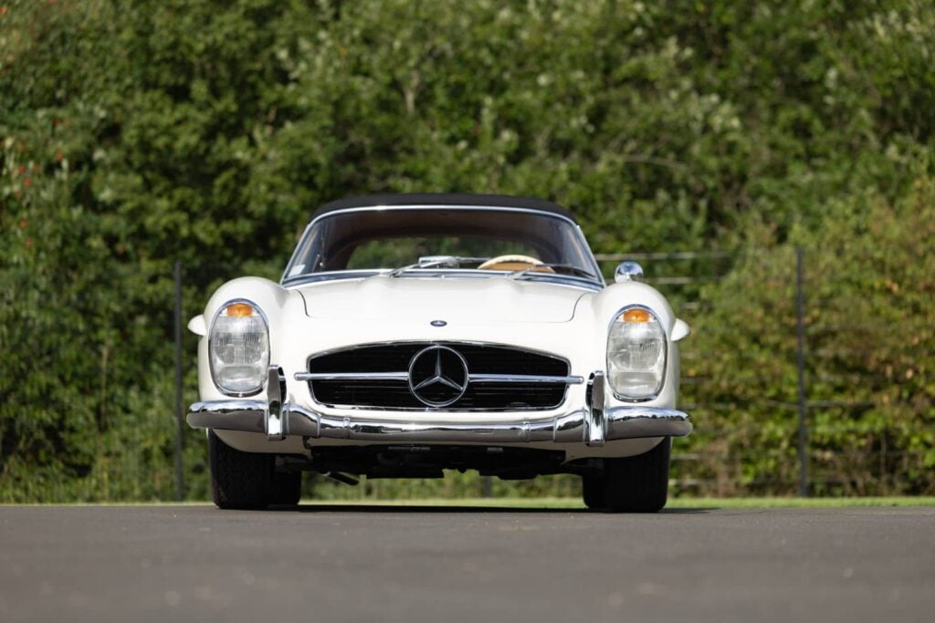 Mercedes-Benz 300 SL Roadster sold at the Bonhams Zoute auction