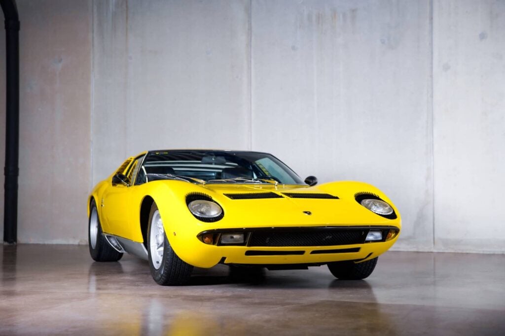Bonhams Zoute Results - Top seller was this 1970 Lamborghini Miura P400S
