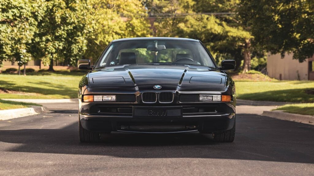 BMW 850 CSi Market Analysis - this 1995 example was sold at the Audrain Sale by Broad Arrow Auctions