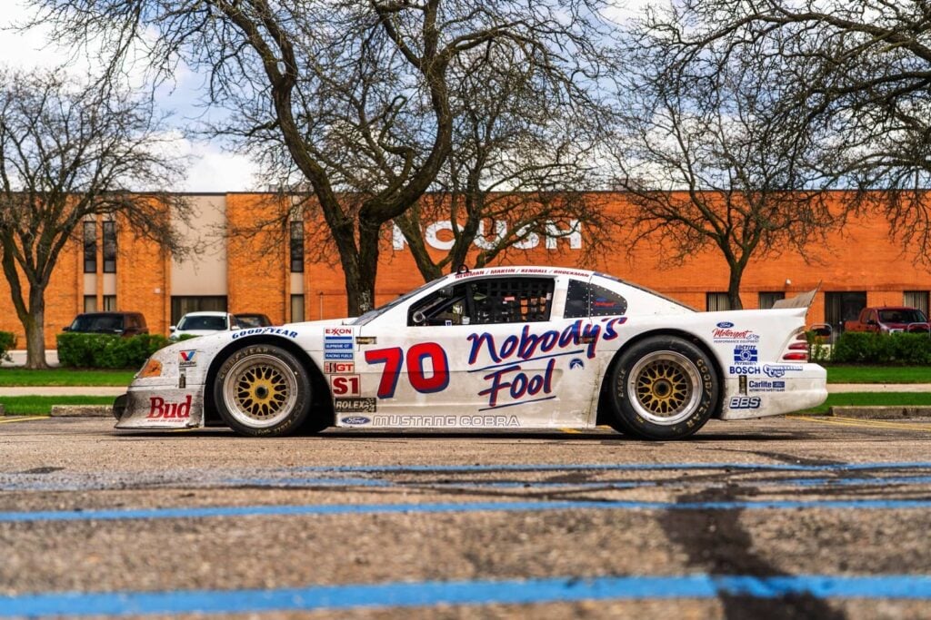 Paul Newman-driven Mustang Cobra IMSA race car sold at Mecum's 2026 Nashville auction