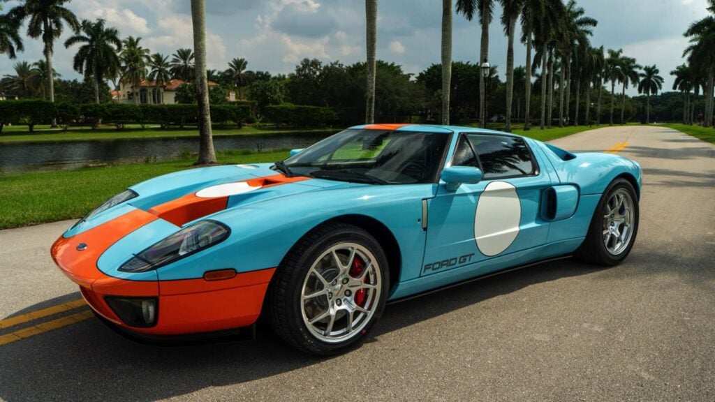 2006 Ford GT Heritage Edition topped the Mecum Dallas results
