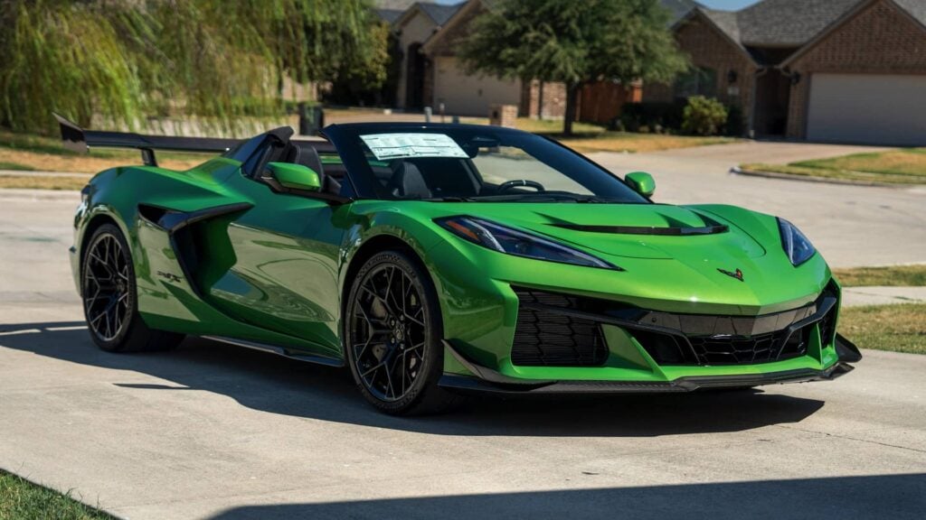 2027 Chevrolet Corvette ZR1X 3LZ Convertible - Mecum Dallas 2026